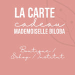 Cartes cadeaux institut boutique et Eshop