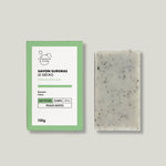 nouveau pack shot savon le gecko clemence et vivien surgras