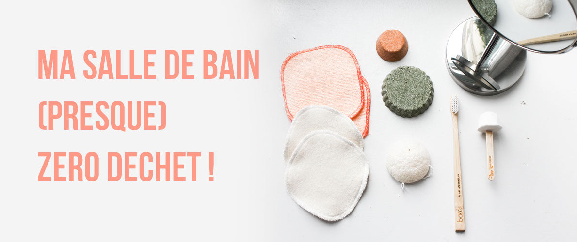 Visuel blog salle de bain zéro déchet Par Pauline dehecq