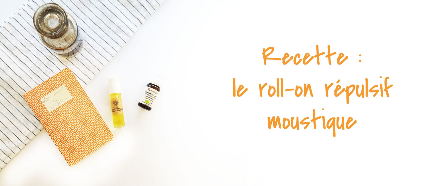 visuel blog Recette roll-on répulsif moustique par Mademoiselle Biloba