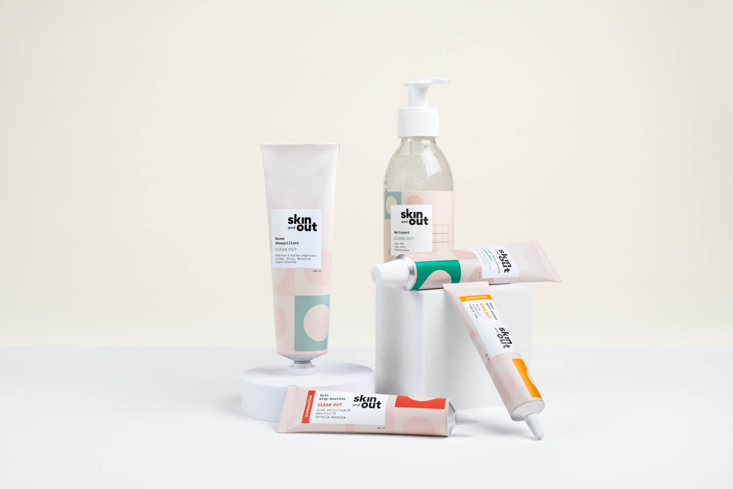 Visuel page marque de la gamme Skin & Out