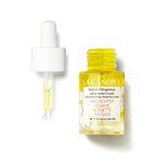 Flacon ouvert et pipette du Sérum Oléagineux La Canopée, sérum huileux visage pour peaux sèches et sensibles