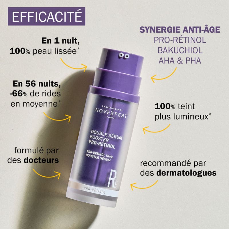 Efficacite double serum booster novexpert