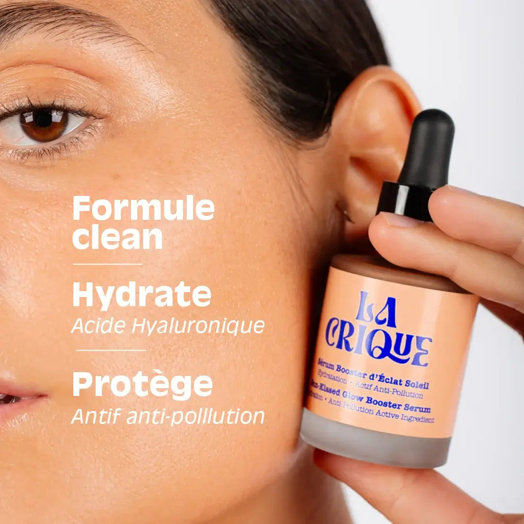 formule du sérum booster d'éclat soleil la Crique