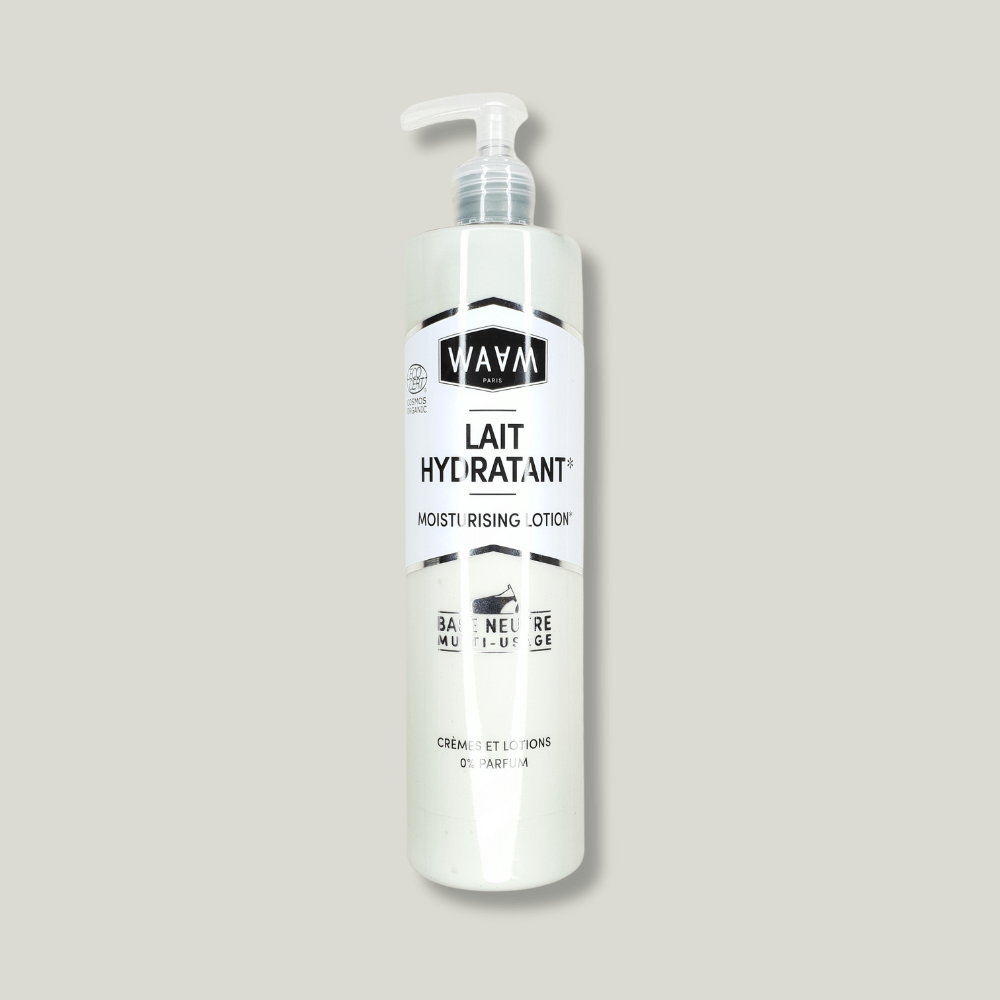 base lait hydratant personnalisable waam