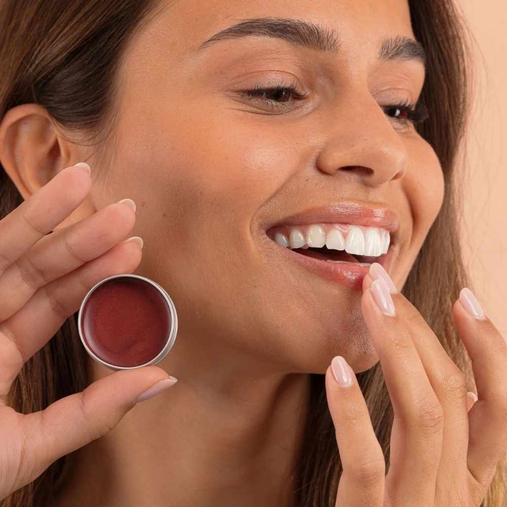 Baume Lèvres Teinté Cerise Les Petits Prödiges en pot aluminium 10 ml