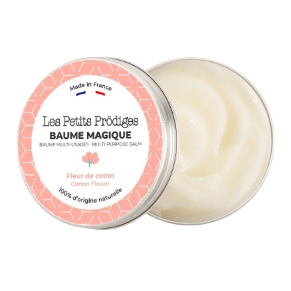 Baume magique fleur de coton les petits prodiges shopping pack