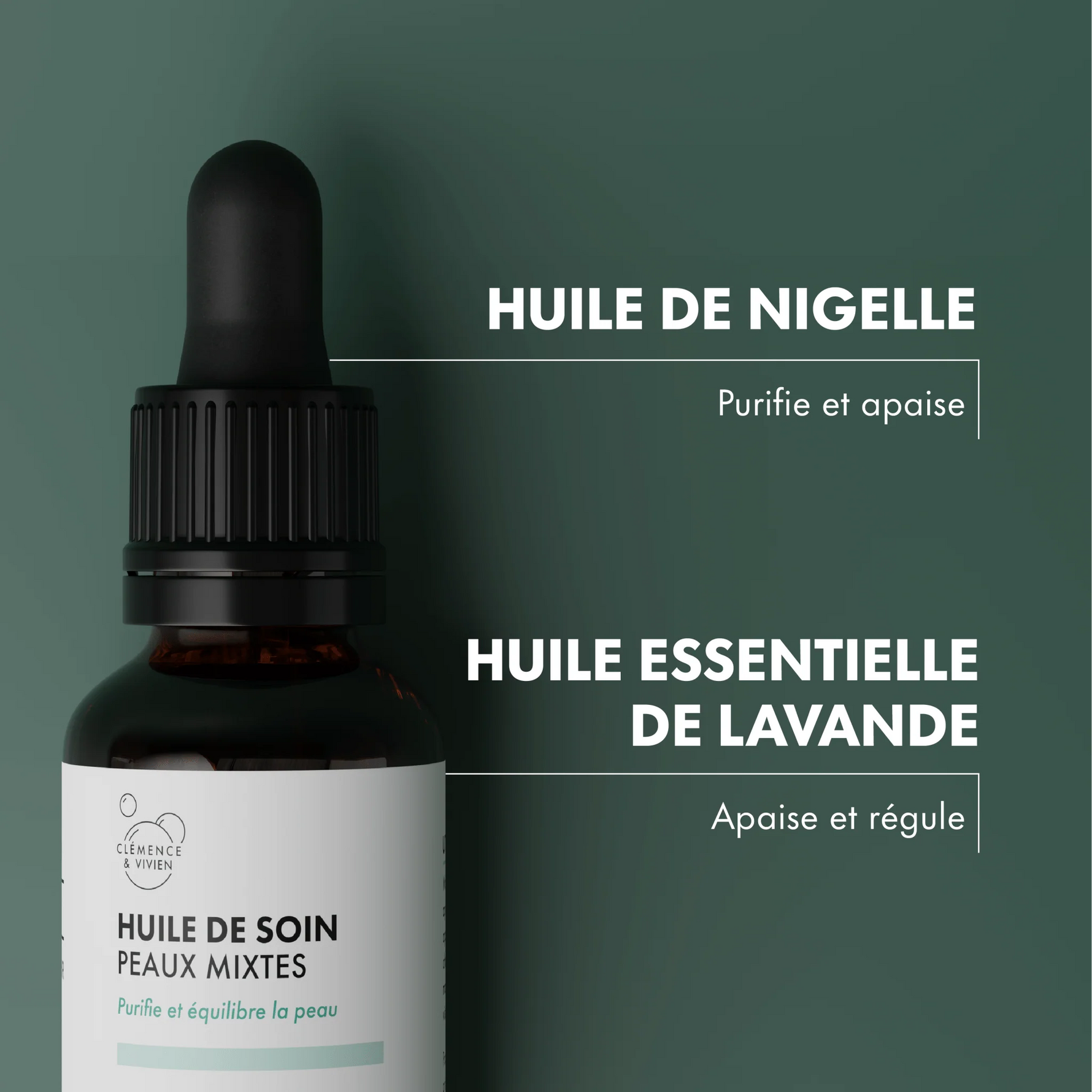Huile de soin peaux mixtes Clmence & Vivien - Mademoiselle Biloba Huile de soin peaux mixtes Clmence & Vivien - Mademoiselle Biloba