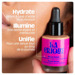 Effets du sérum teinté hydratant la crique
