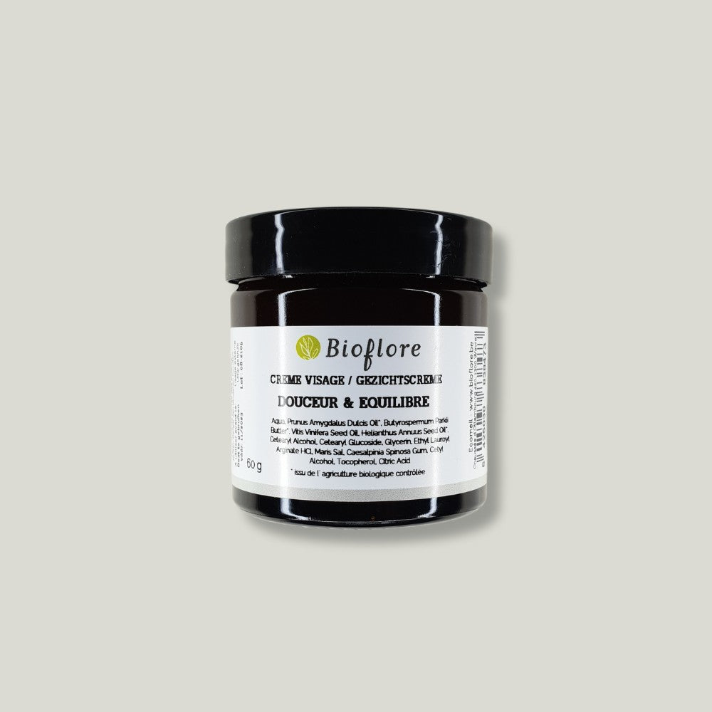 pack shot bioflore creme neutre douceur equilibre visage