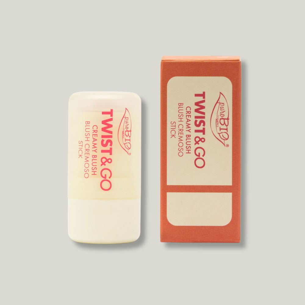 Blush en stick Twist & Go Purobio texture crème