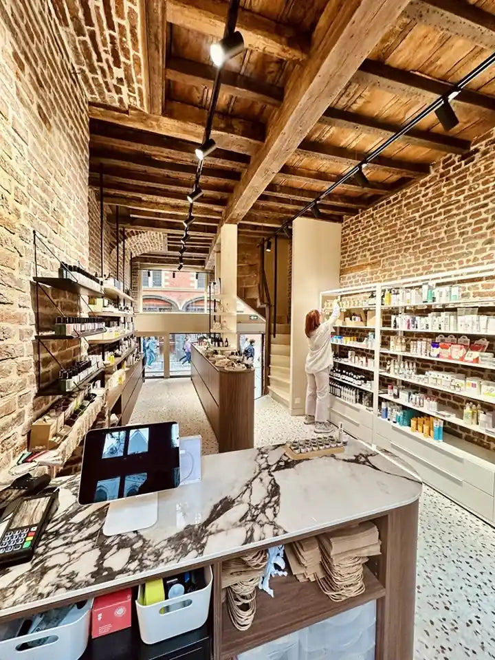 intérieur boutique mademoiselle biloba