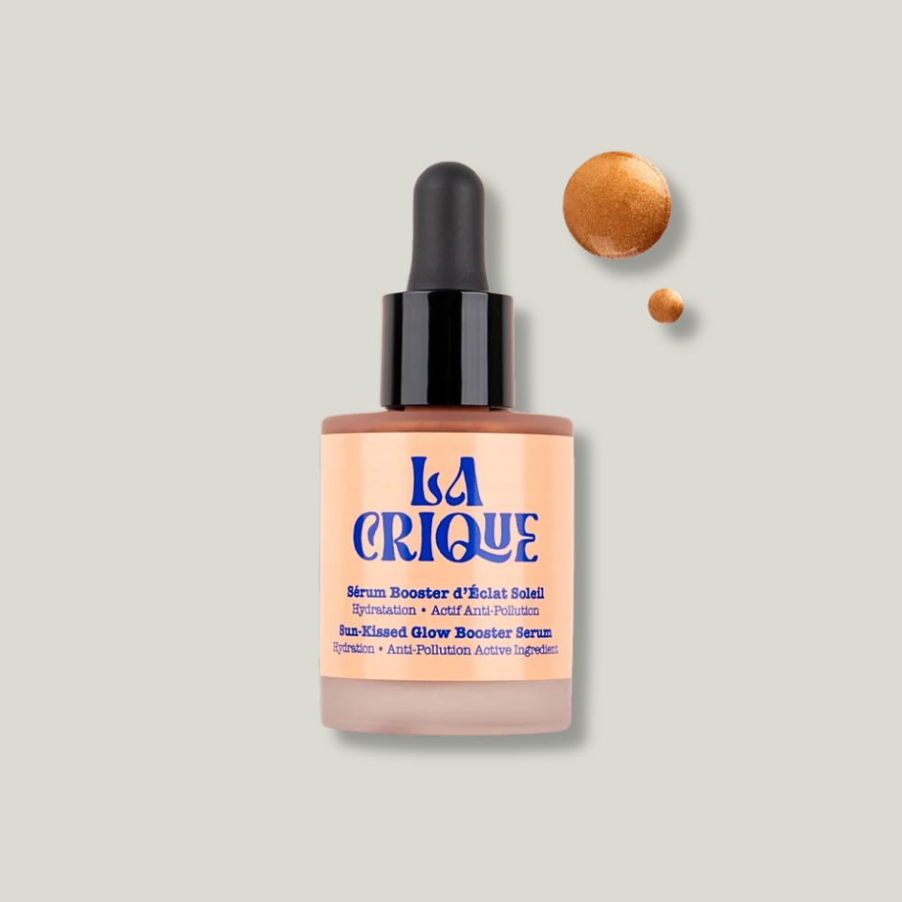visuel du sérum booster d'éclat soleil la Crique