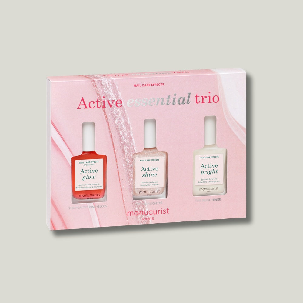 Coffret vernis soins active essential trio nail care effects