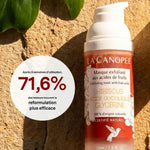 comparaison efficacité Formule sur le nouveau masque exfoliant la canopée