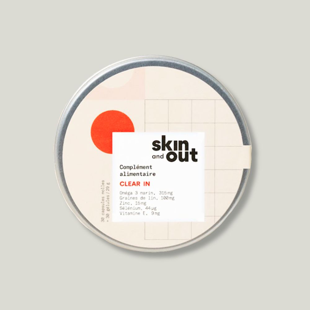 complément alimentaire anti-imperfections Clear In de Skin and Out