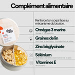 Ingrédients des compléments alimentaires Stop Boutons de Skin and Out