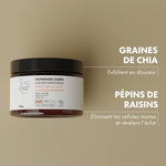 Composition gommage corps exfoliation en douceur