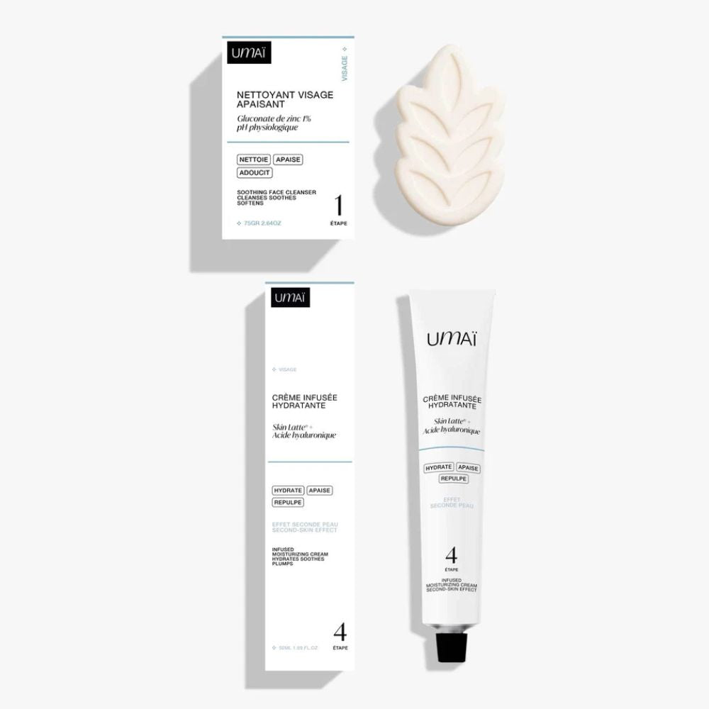 contenu du coffret de Noël routine visage les essentiels Umaï