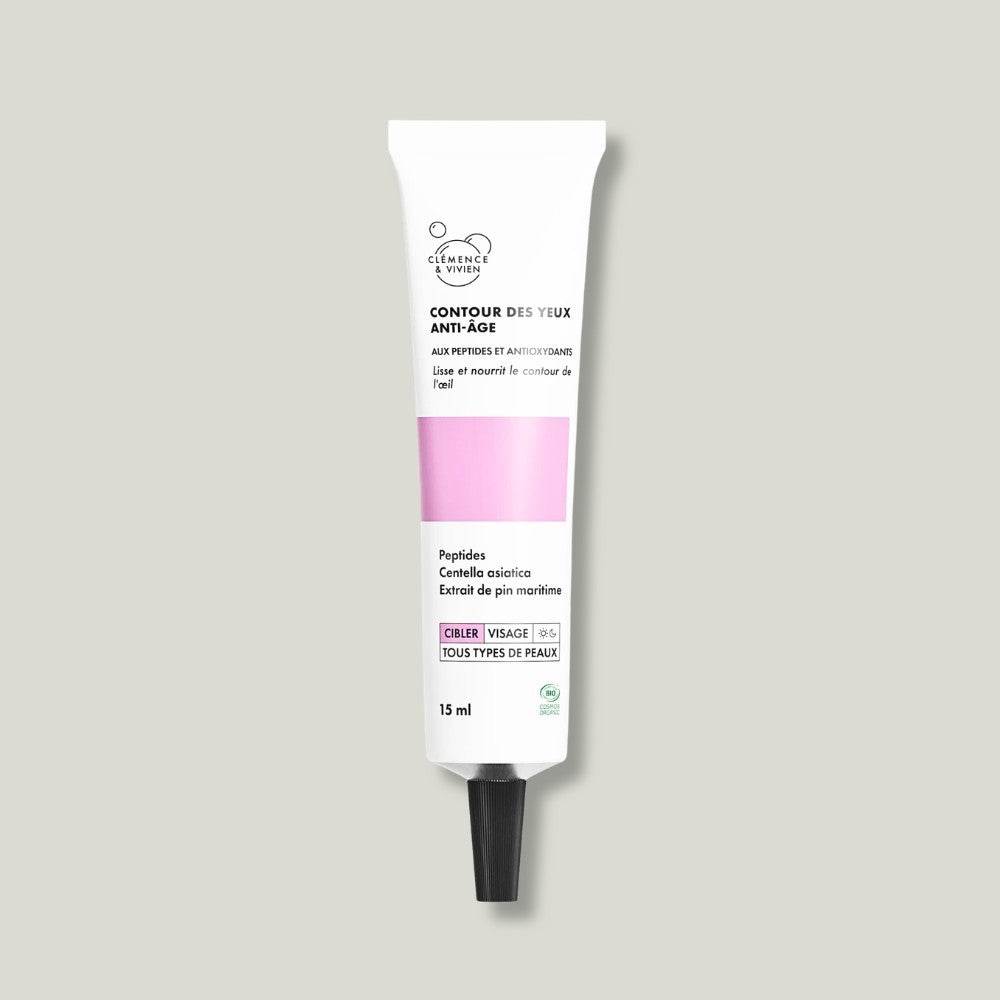 tube contour des yeux crème anti-âge de chez clémence & vivien