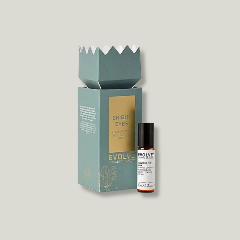 cracker cadeau bright eyes contour des yeux Evolve beauty