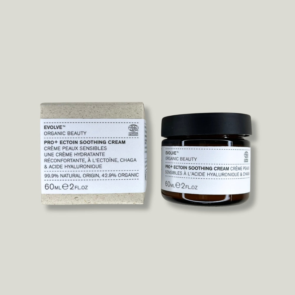 crème apaisante peaux sensibles Ectoine pro+ Evolve beauty