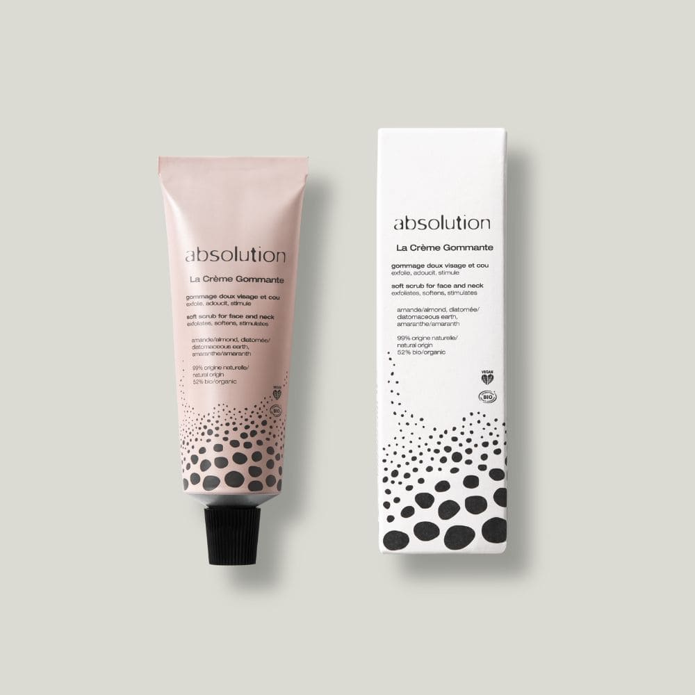 creme gommante tous types de peaux absolution