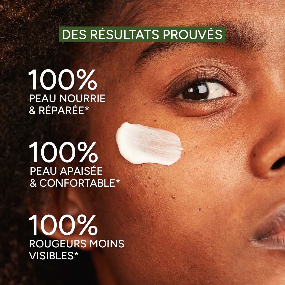 texture whole again oolution sur la joue d'une femme