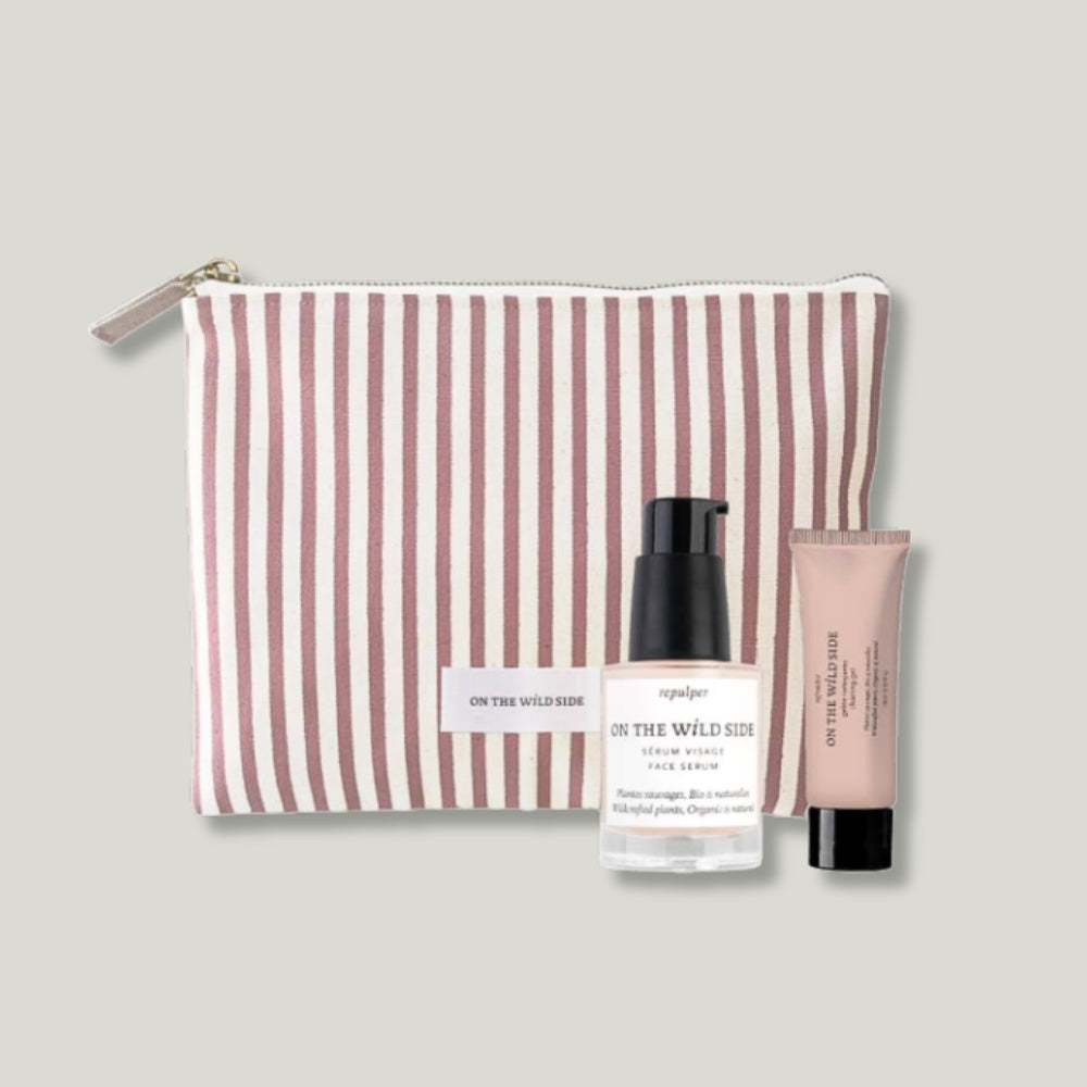 duo sérum visage et gelée nettoyante rituel repulpant On the Wild Side