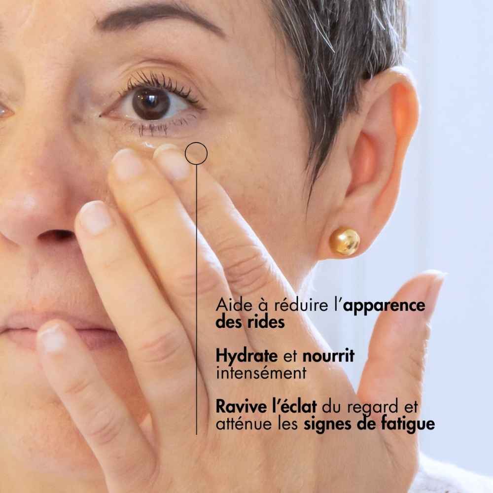 effets du contour des yeux crème anti-âge de chez clémence & vivien