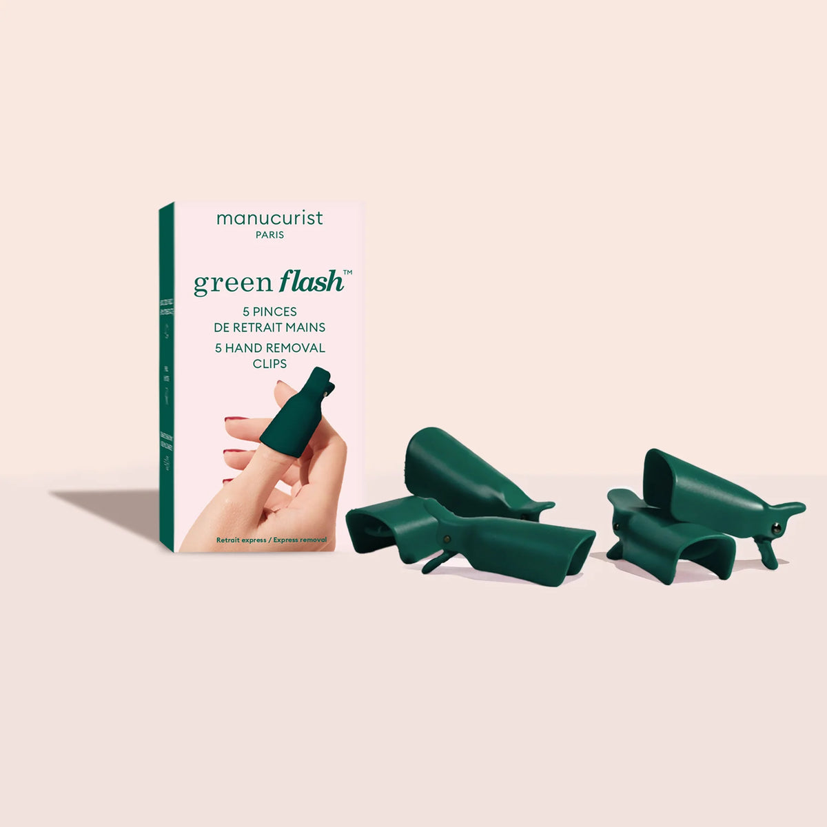 contenu des pinces de retrait ongles manucurist