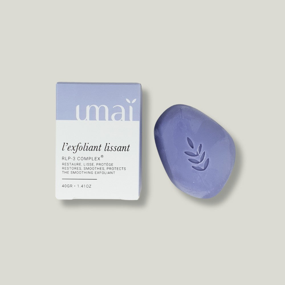 exfoliant lissant solide umai pack shot 