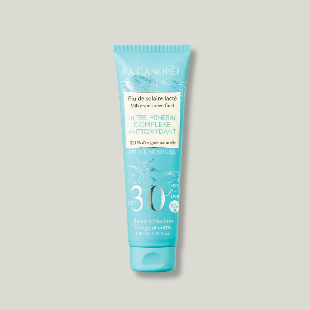 crème solaire fluide lacté La Canopée spf 30