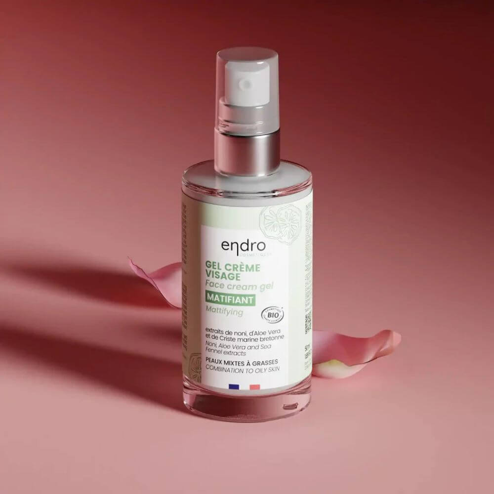 Endro Gel-Crème Matifiant packaging