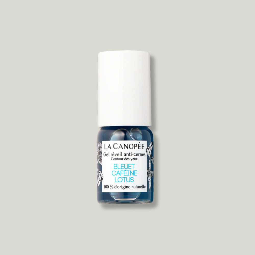 contour des yeux gel reveil anti cernes au bleuet la canopee