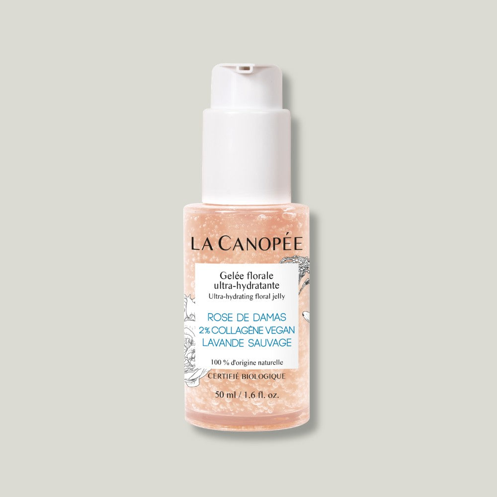 Gelée Forale rose de damas collagène vegan La canopée