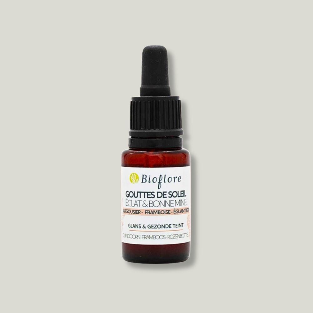 visuel des gouttes de soleil éclat & bonne mine Bioflore