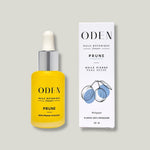 pack shot huile de prune oden pour visage