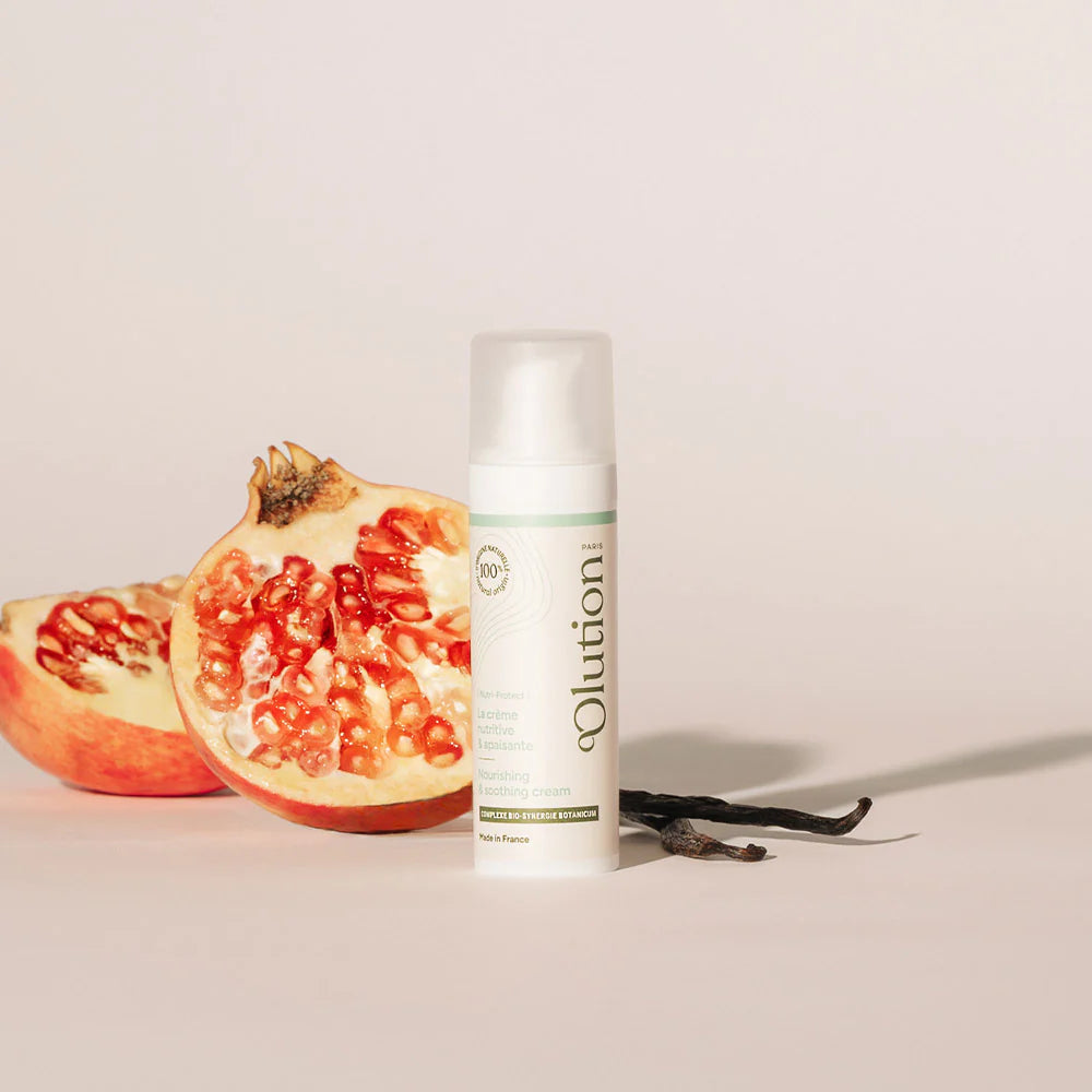 ingrédients de la crème nutritive et apaisante oOlution