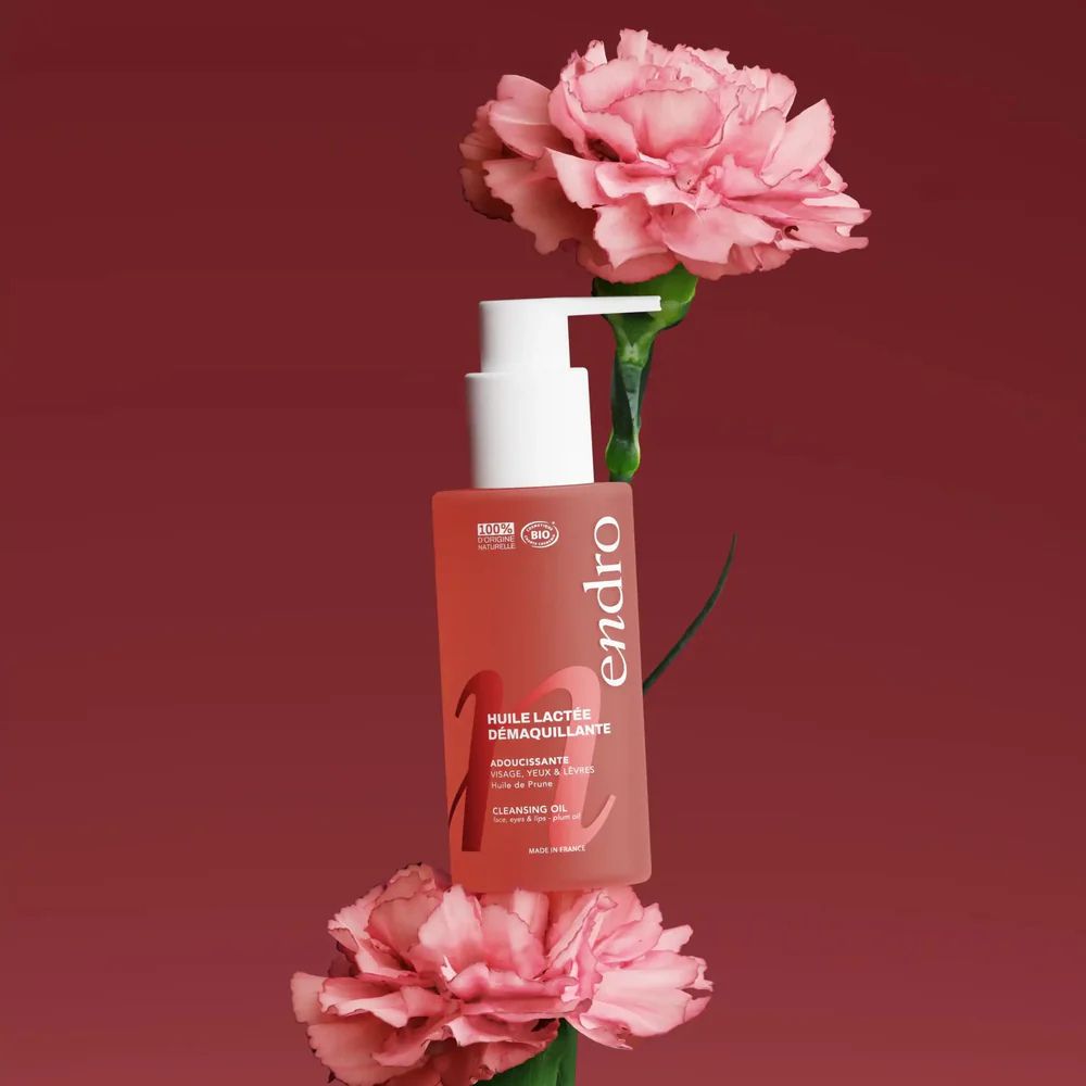 huile lactée démquillante a l(huile de prune endro