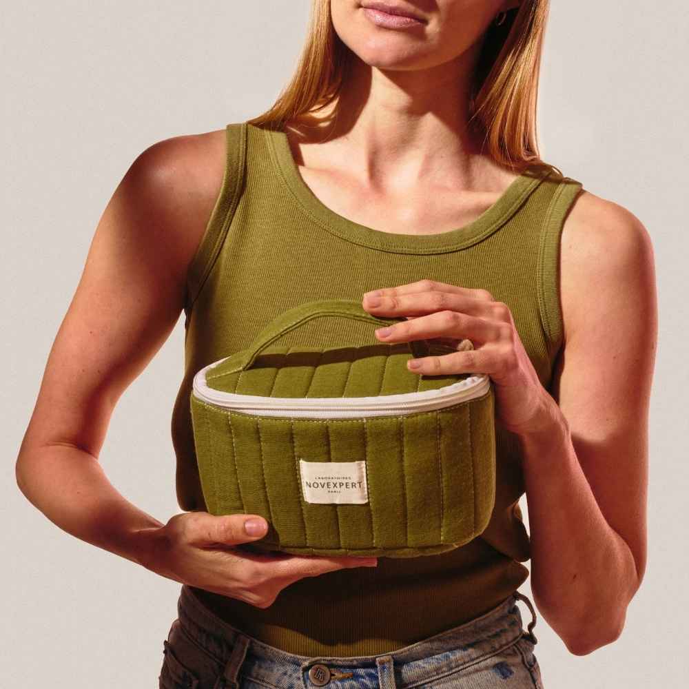 trousse duu coffret noel duo sérum booster et lip'up lèvres Novexpert