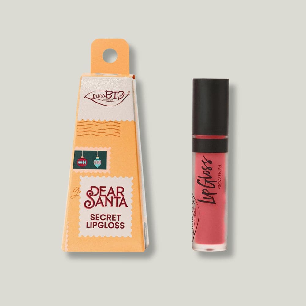 lipgloss Pamplemousse Rose secret santa purobio