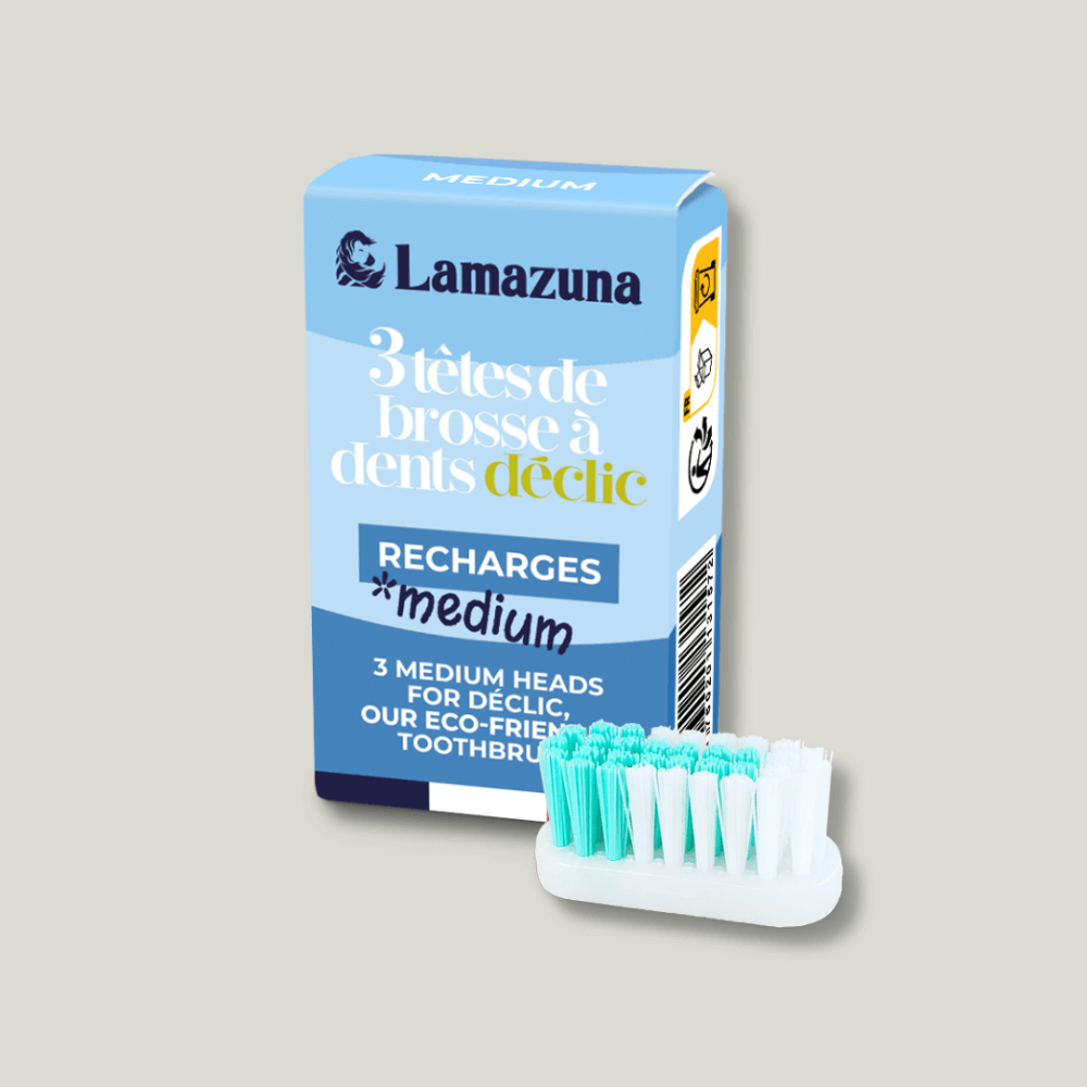 pack shot lot de 3 tetes pour brosses a dents rechargeables medium lamazuna