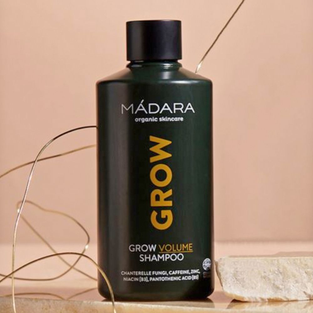 Madara grow volume shampoing packaging