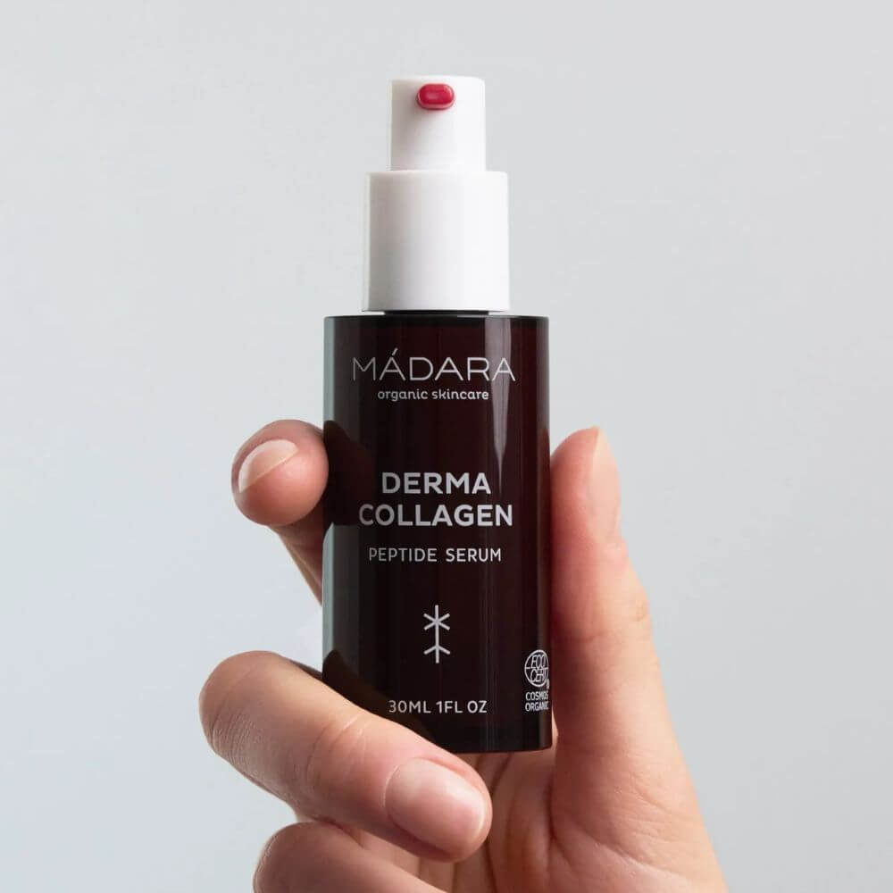 Madara sérum raffemissant aux peptides Derma Collagen packaging