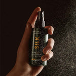 Texture du Spray cheveux à la kératine Silk Mádara