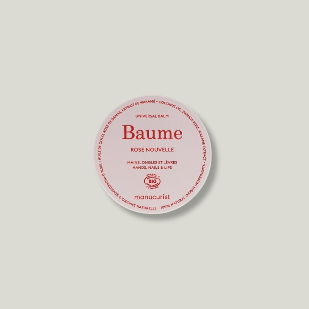 pack shot manucurist baume rose bio main ongles