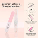 utilisation du Manucurist duo glossy booster