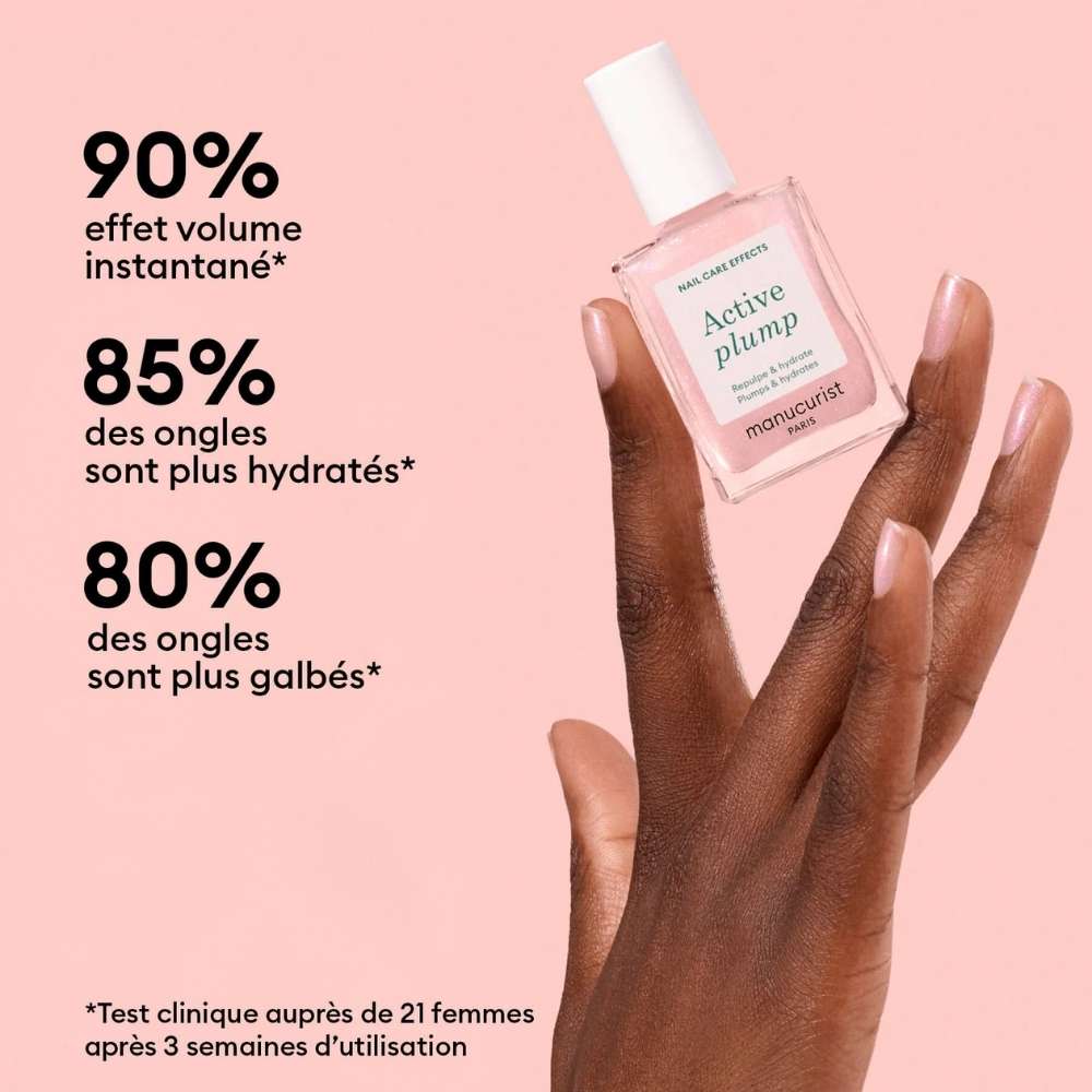 Résultats du Vernis Active Plump Manucurist