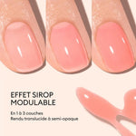 Rendu du Vernis Green Jelly Glacé